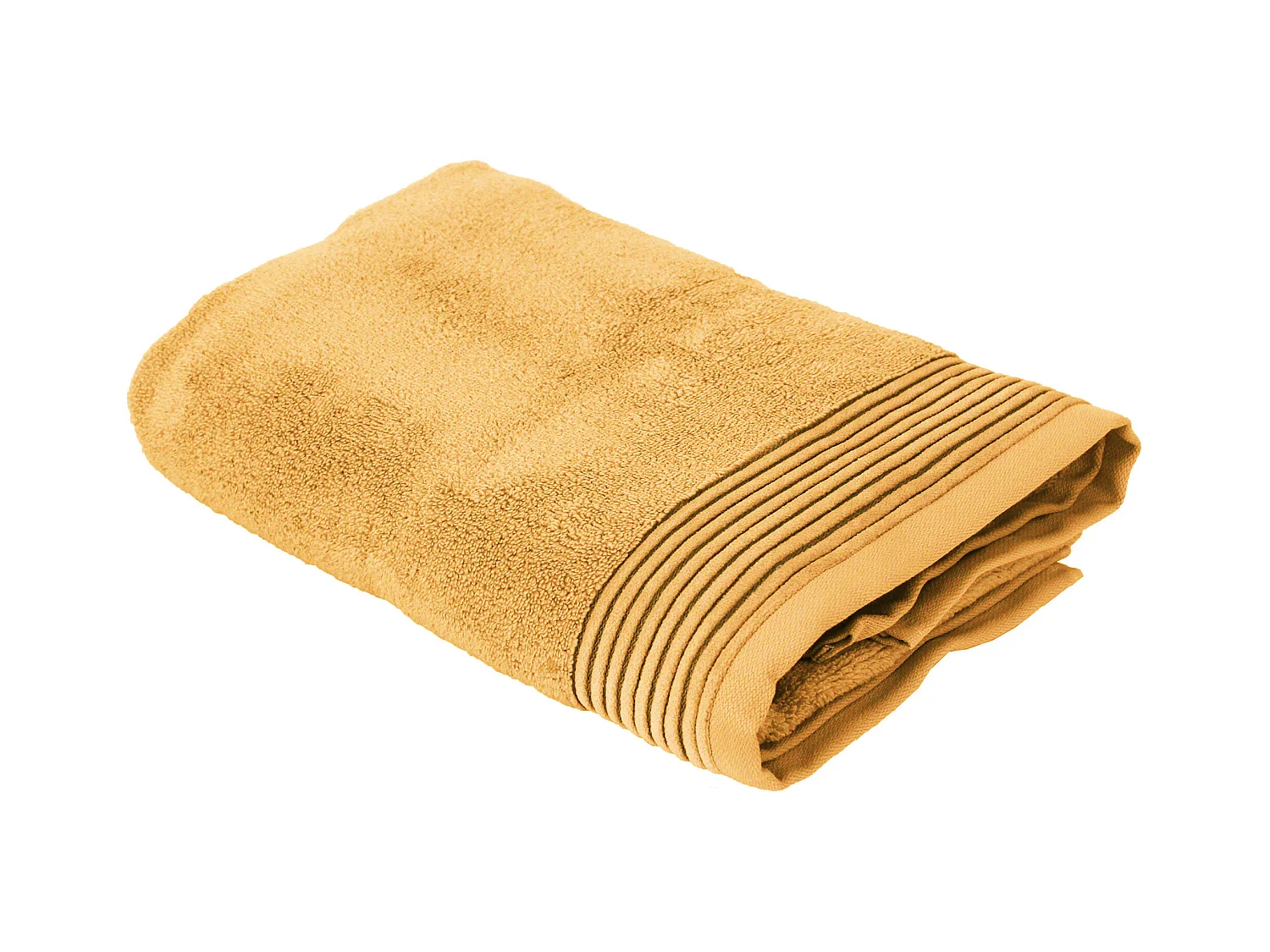 Drap de bain 100x150 cm JULIET Jaune 520 g/m2