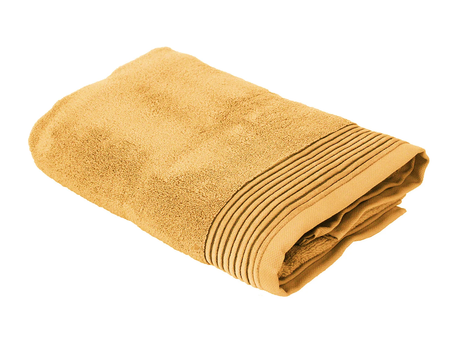 Drap de bain 100x150 cm JULIET Jaune 520 g/m2