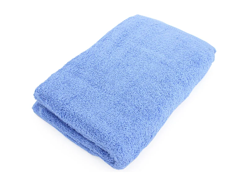 Drap de bain 100x150 cm PURE Bleu Mer 550 g/m2