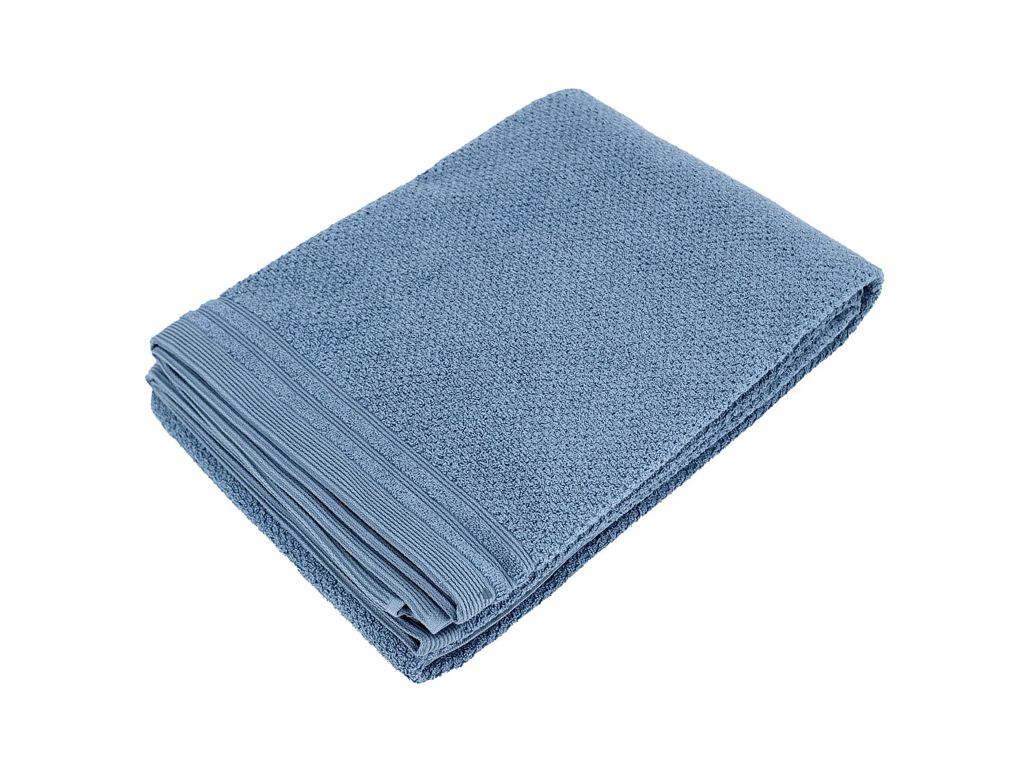 Drap de bain 100x150 cm DUNE bleu mer