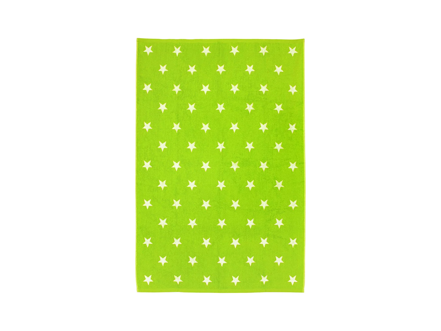 Drap de bain 100x150 cm coton 480 g/m2 STARS Vert