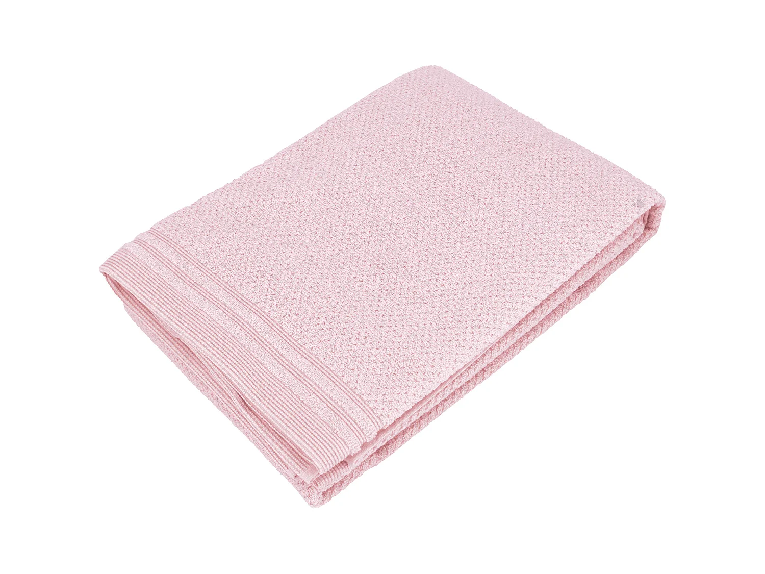 Drap de bain 100x150 cm DUNE rose bonbon