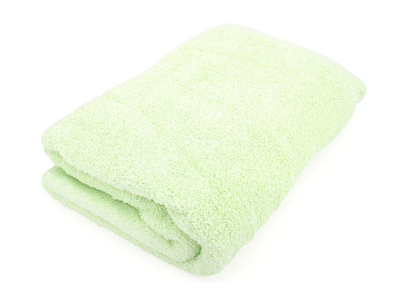 Drap de bain 100x150 cm PURE vert Pomme 550 g/m2