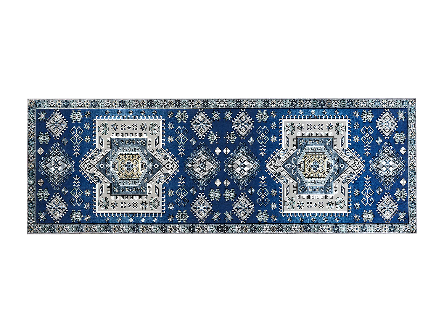 Tapis PARVAKADLI Bleu 70 x 200 cm