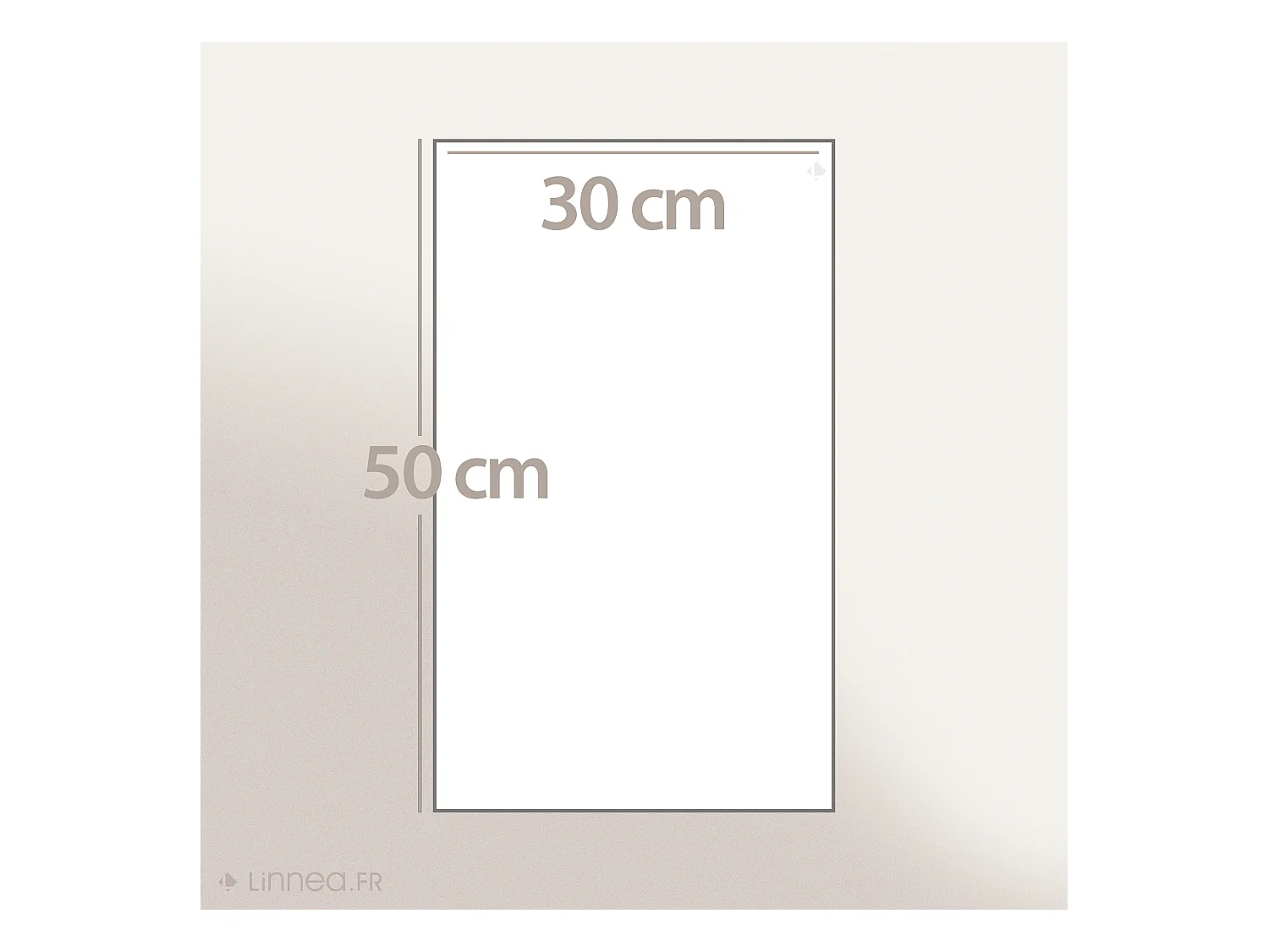 Serviette invité 30x50 cm HIRSH Anthracite/Gris 600 g/m2