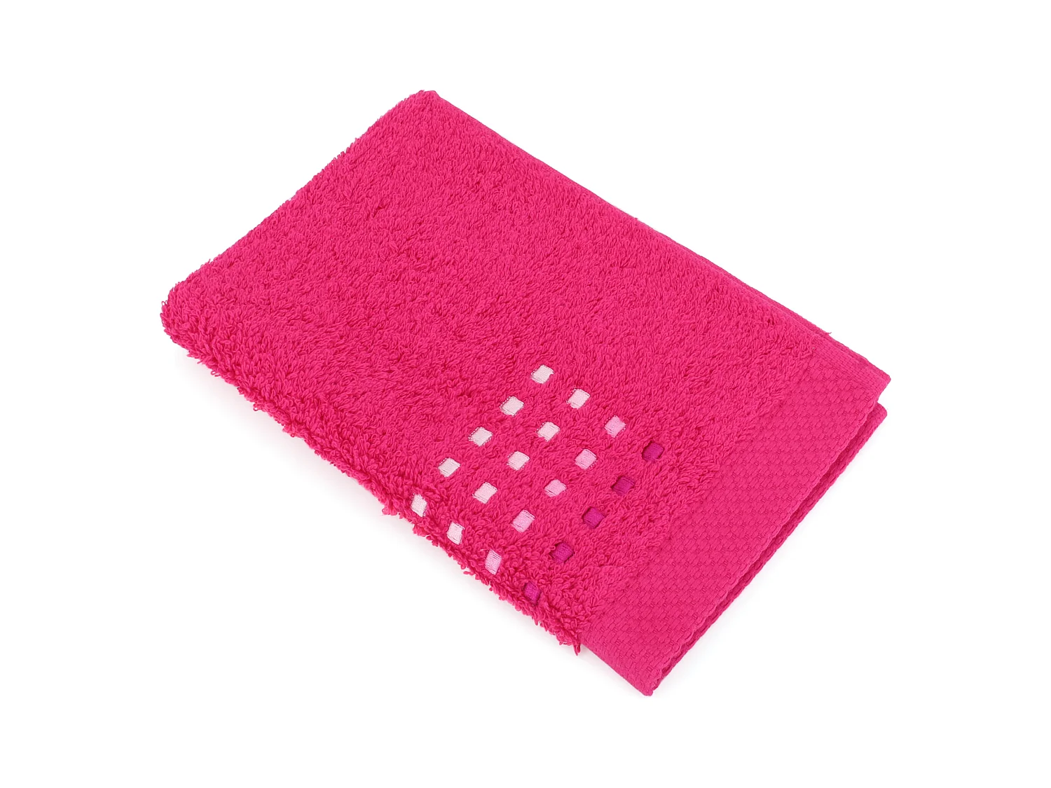 Serviette invité 33x50 cm coton 550 g/m2 PURE PRIMAVERA Rose Fuchsia