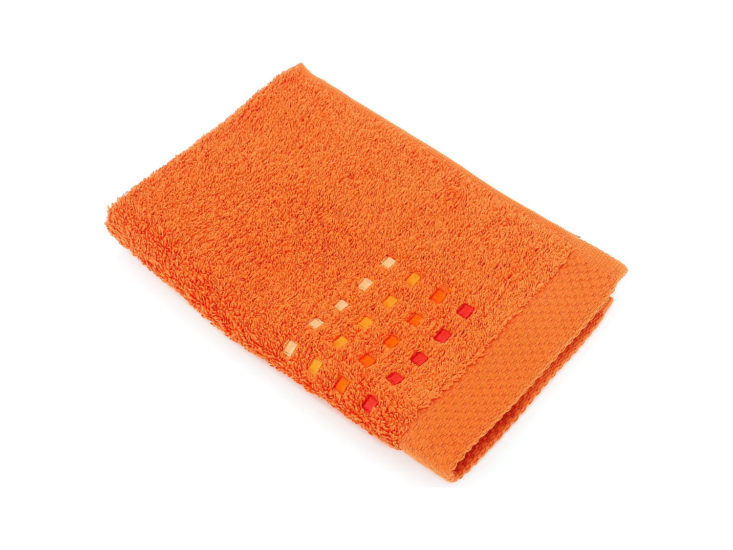 Serviette invité 33x50 cm coton 550 g/m2 PURE PRIMAVERA Orange Butane