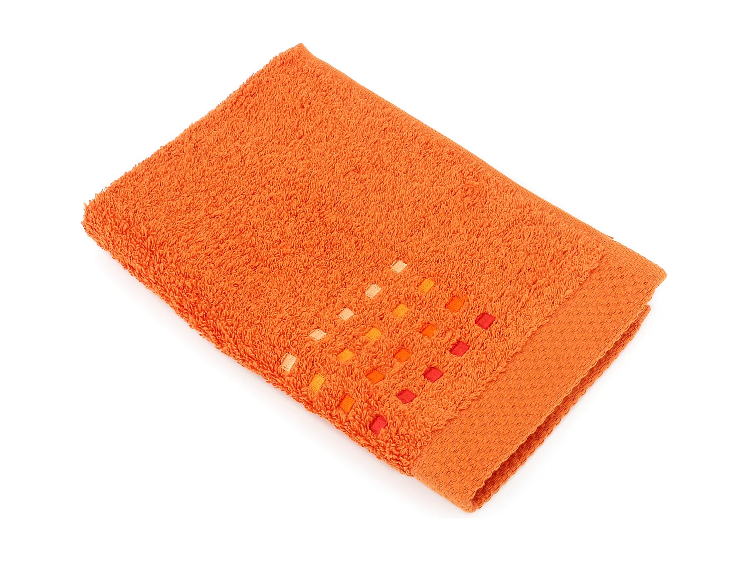 Serviette invité 33x50 cm coton 550 g/m2 PURE PRIMAVERA Orange Butane