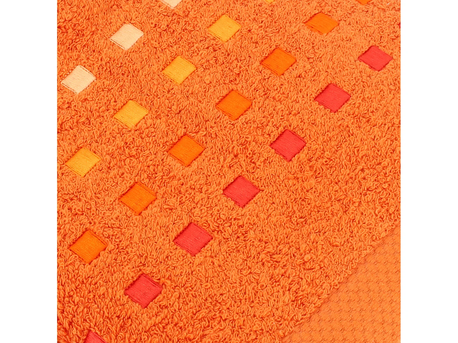 Serviette invité 33x50 cm coton 550 g/m2 PURE PRIMAVERA Orange Butane