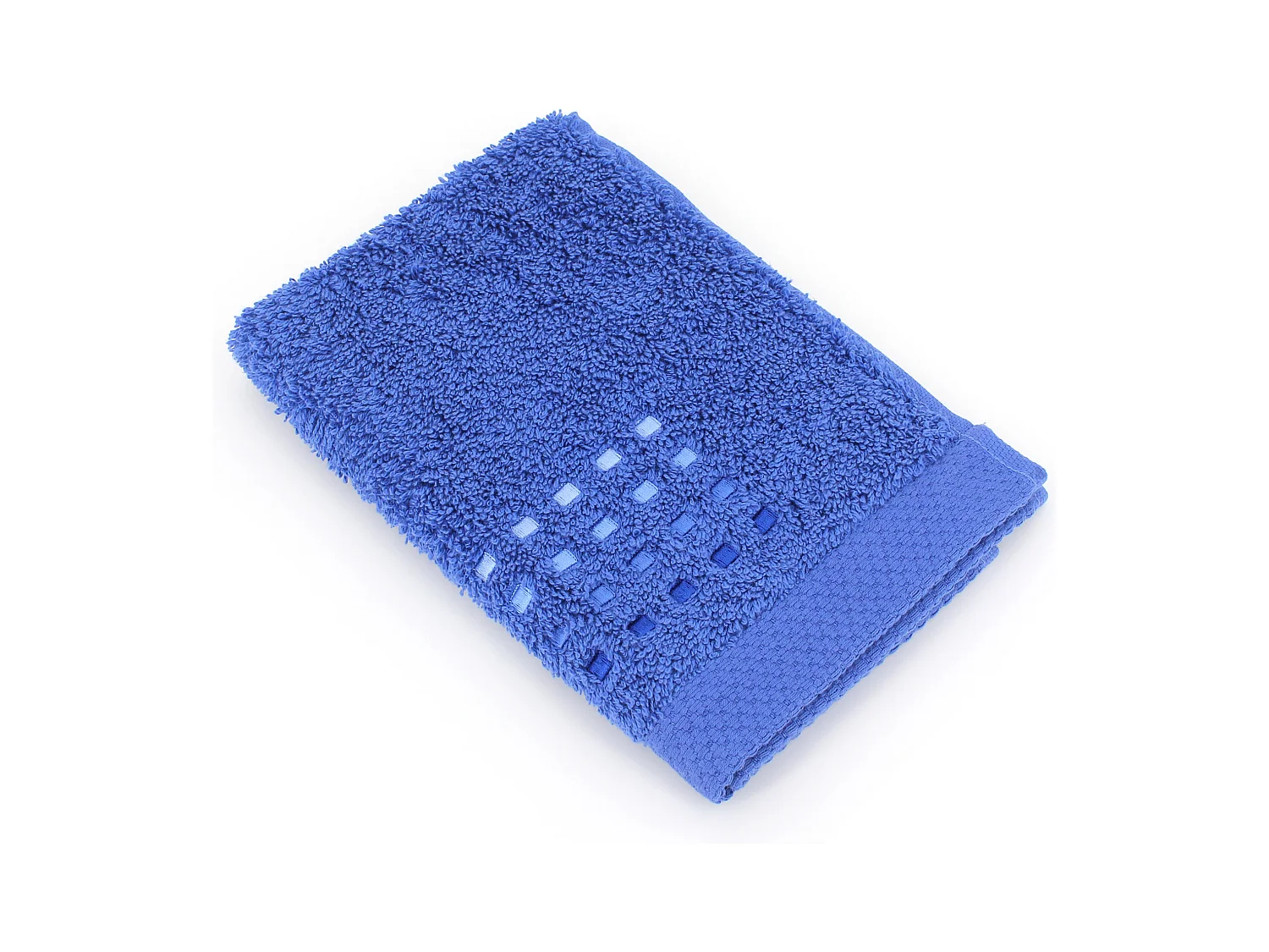 Serviette invité 33x50 cm coton 550 g/m2 PURE PRIMAVERA bleu Marine