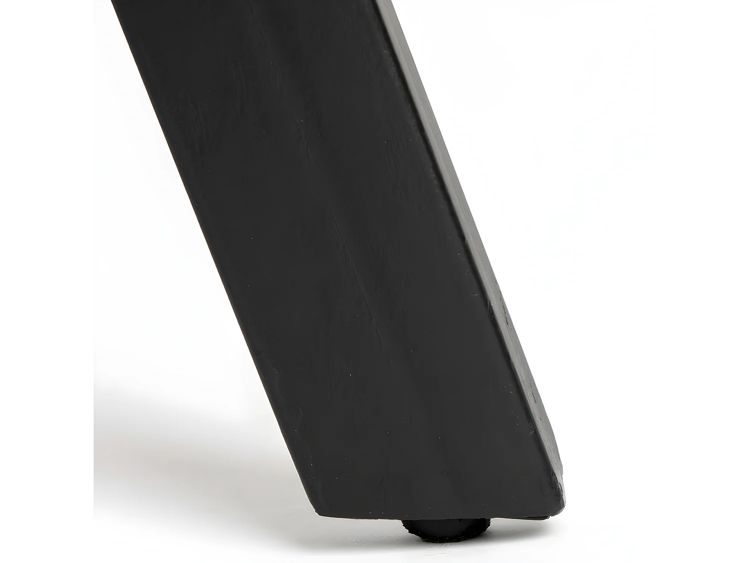 HAVANE - Table repas bois et acier L220 noir