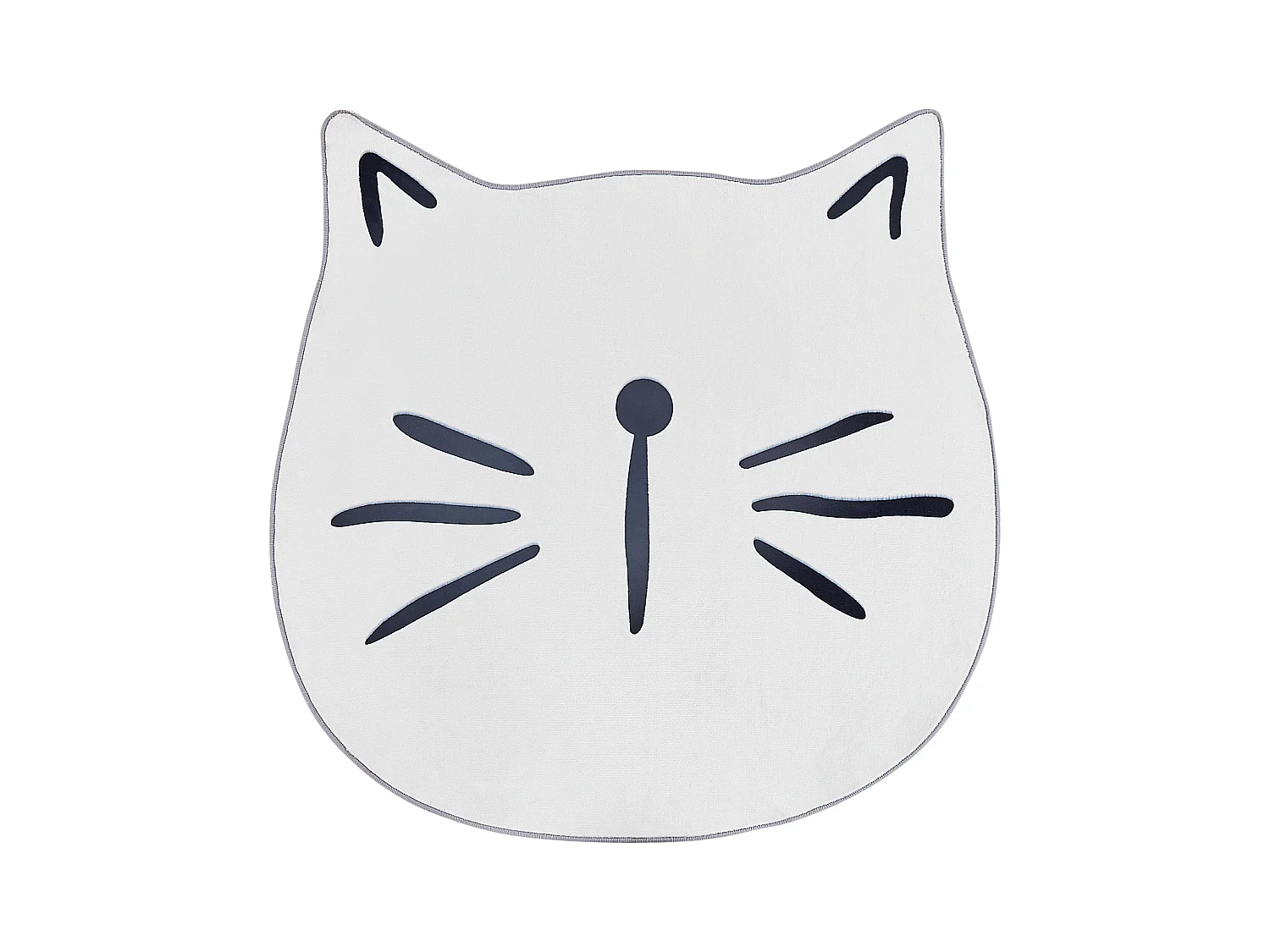 Tapis enfant KITTY Blanc ø 100 cm