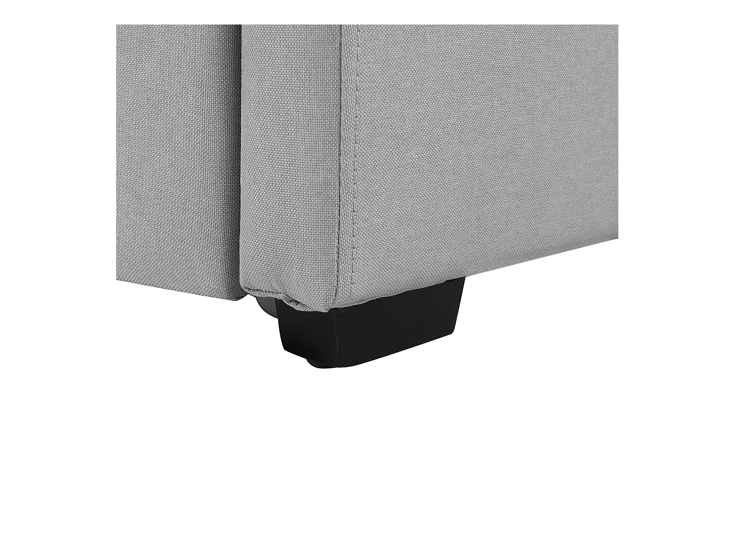 Cama nido Tela MARMANDE 80 x 200 cm Gris claro