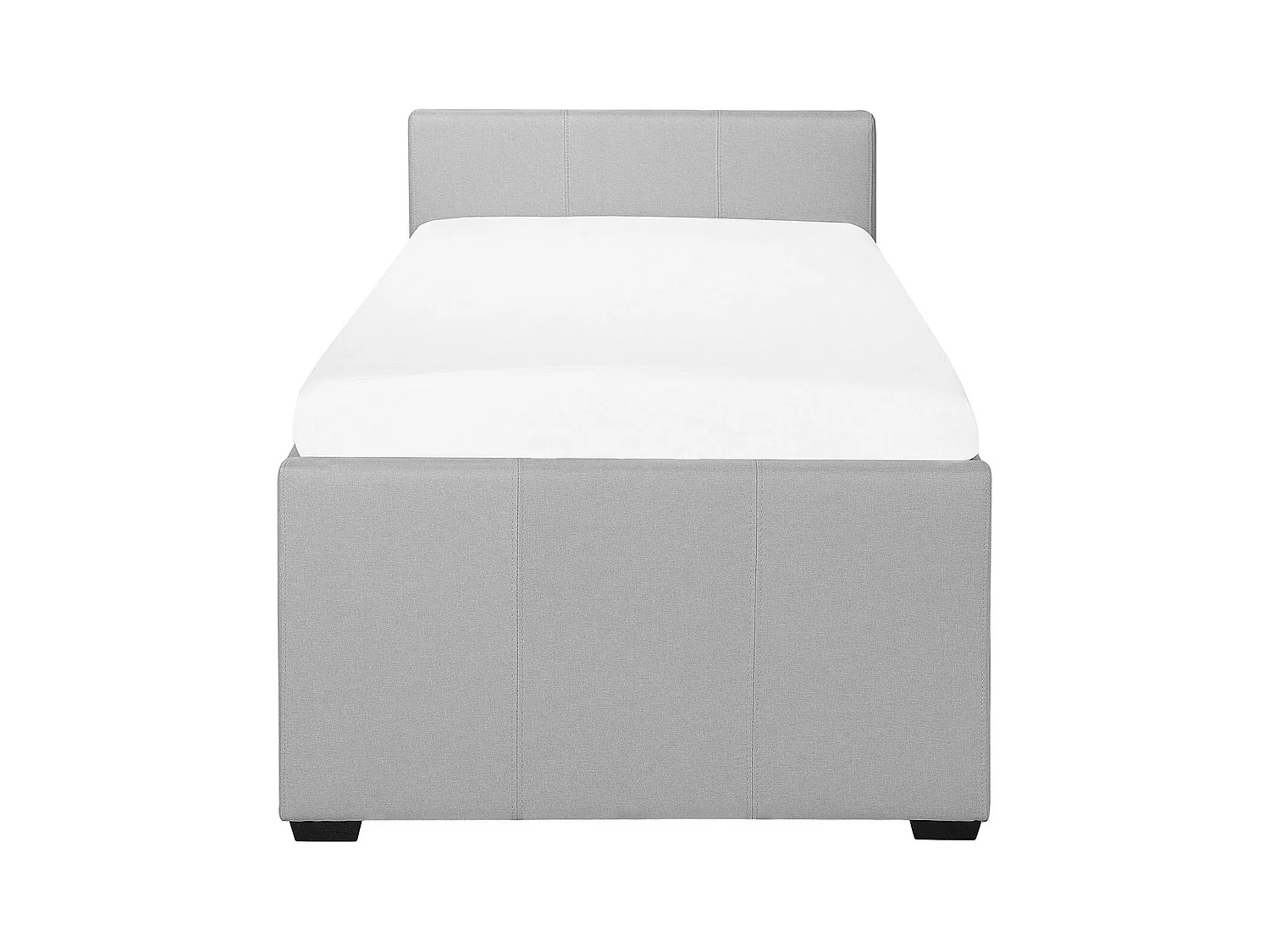 Cama nido Tela MARMANDE 80 x 200 cm Gris claro