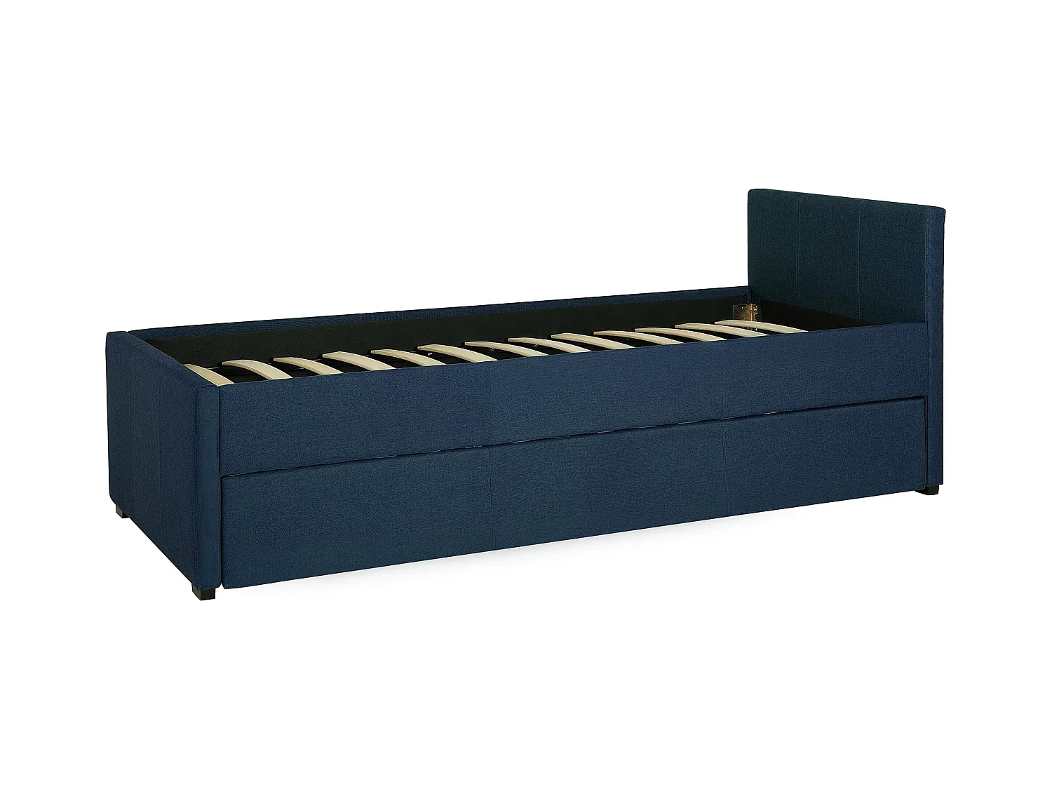 Łóżko wysuwane MARMANDE 80 x 200 cm Granatowy