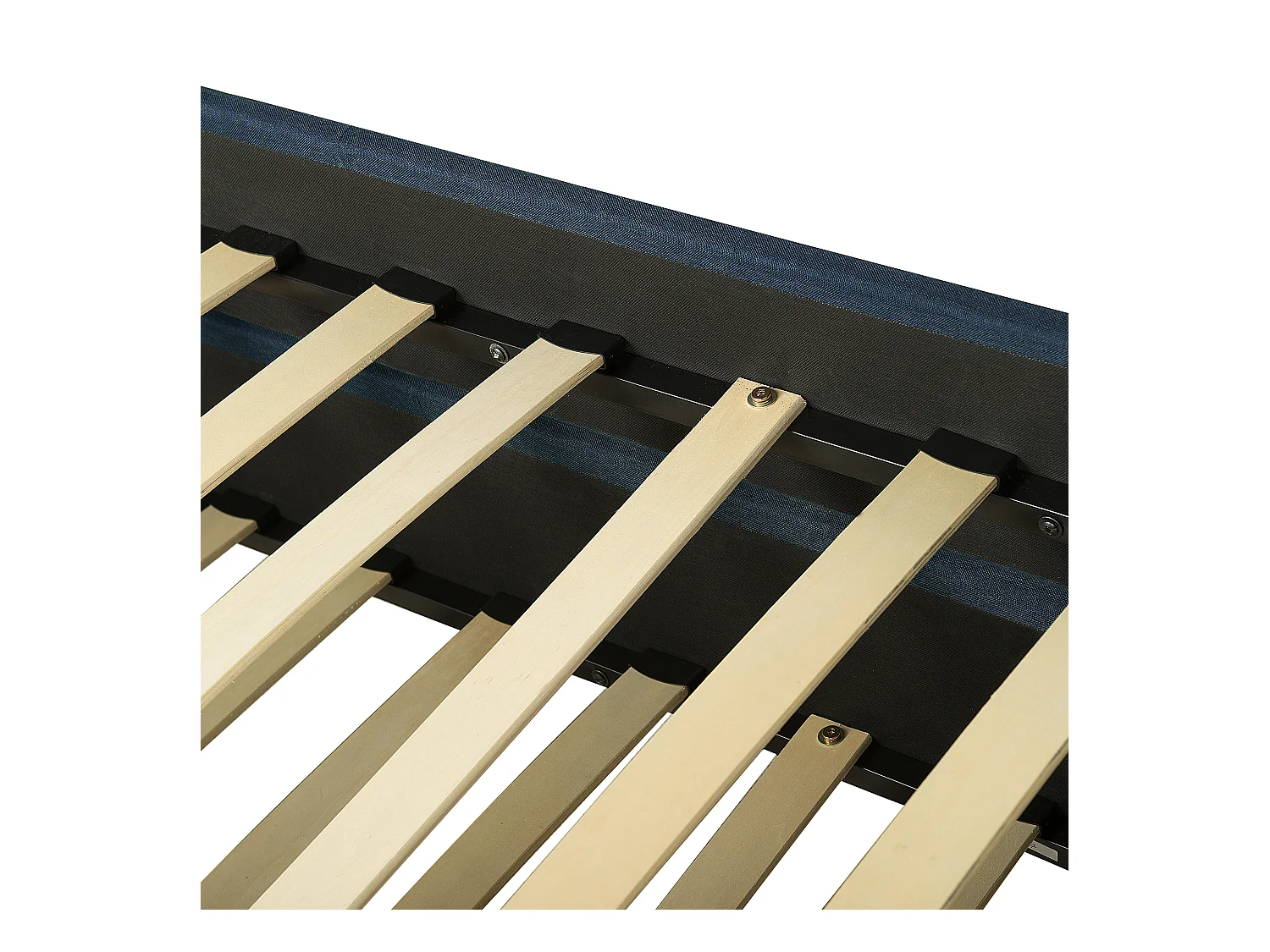 Łóżko wysuwane MARMANDE 80 x 200 cm Granatowy