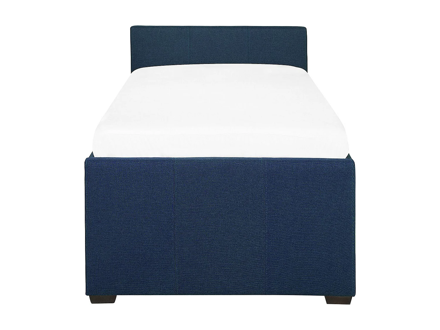 Lit gigogne Tissu MARMANDE 80 x 200 cm Bleu marine