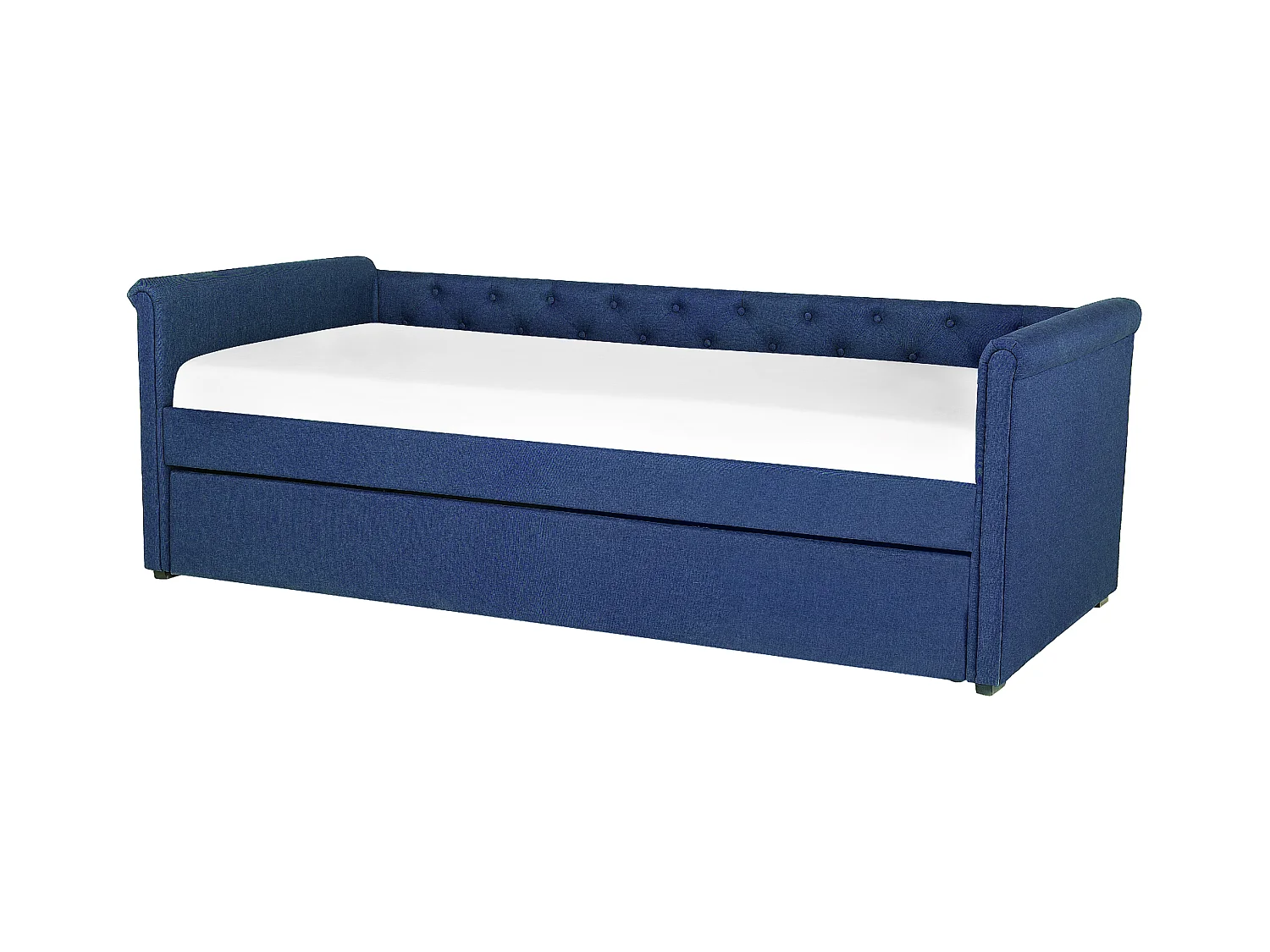 Cama nido Tela LIBOURNE 80 x 200 cm Azul marino