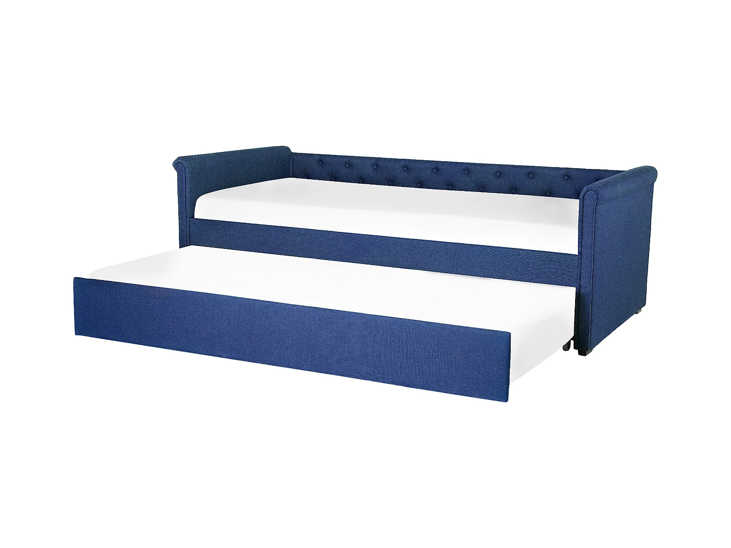 Letto estraibile Tessuto LIBOURNE 80 x 200 cm Blu marino