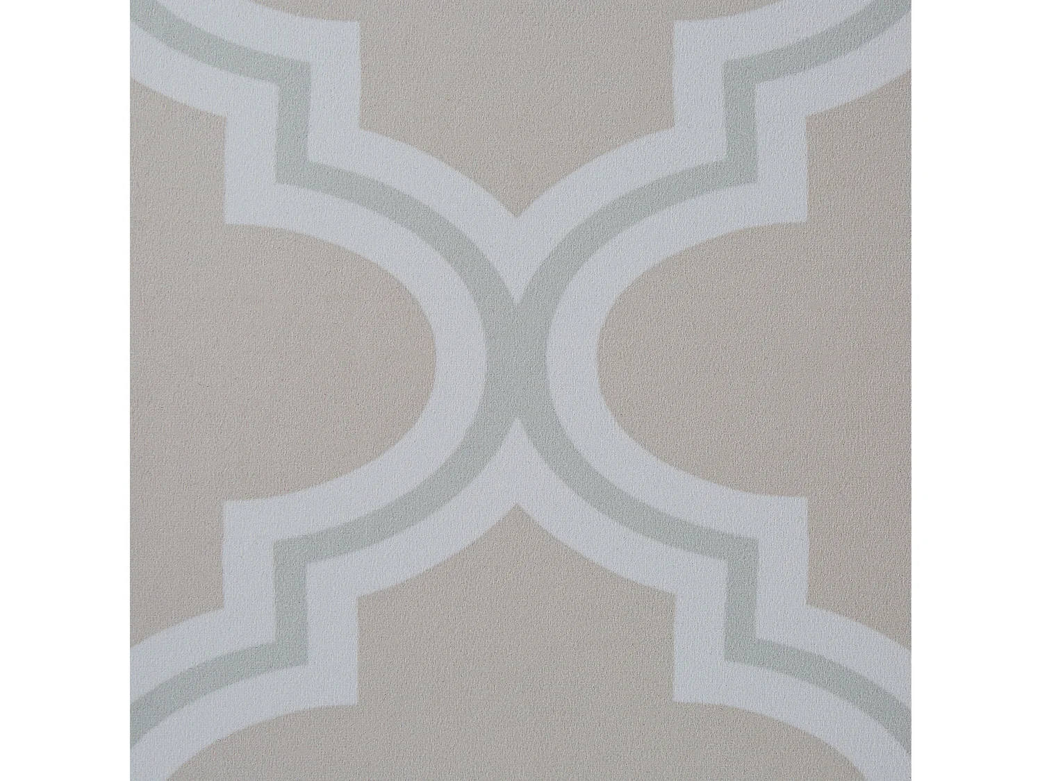 Tappeto beige e bianco 60 x 200 cm KADAYAL