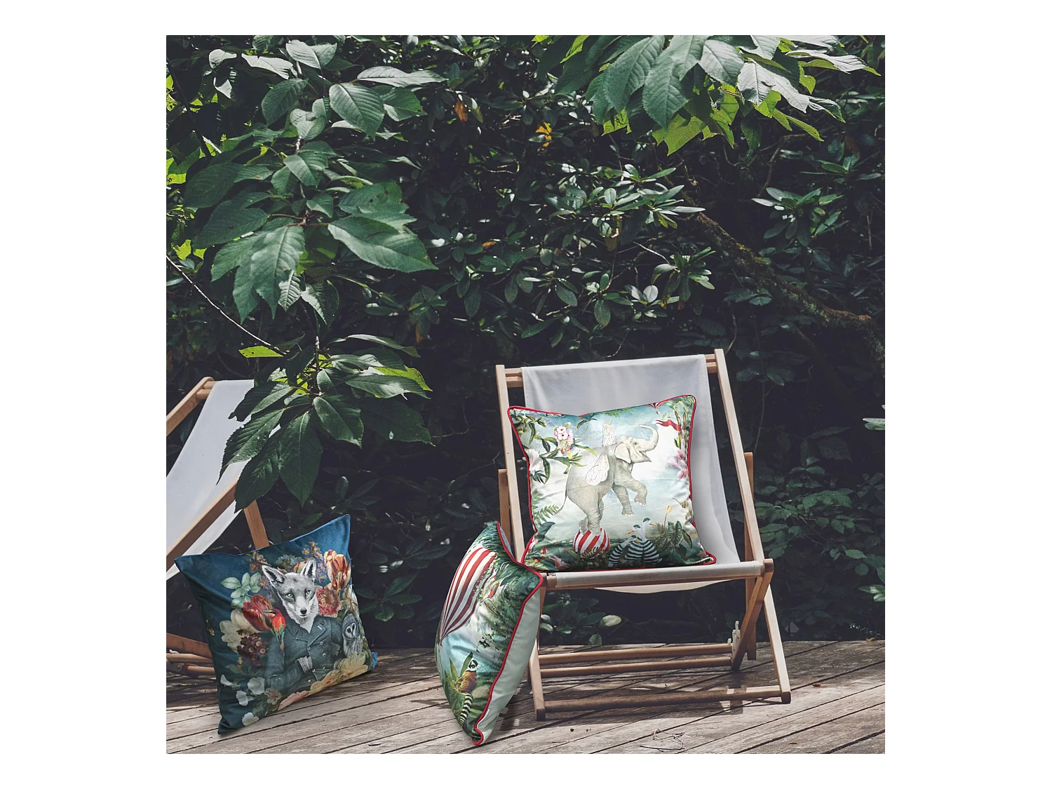 Housse de coussin 45x45 cm WONDERLAND Tapis volant