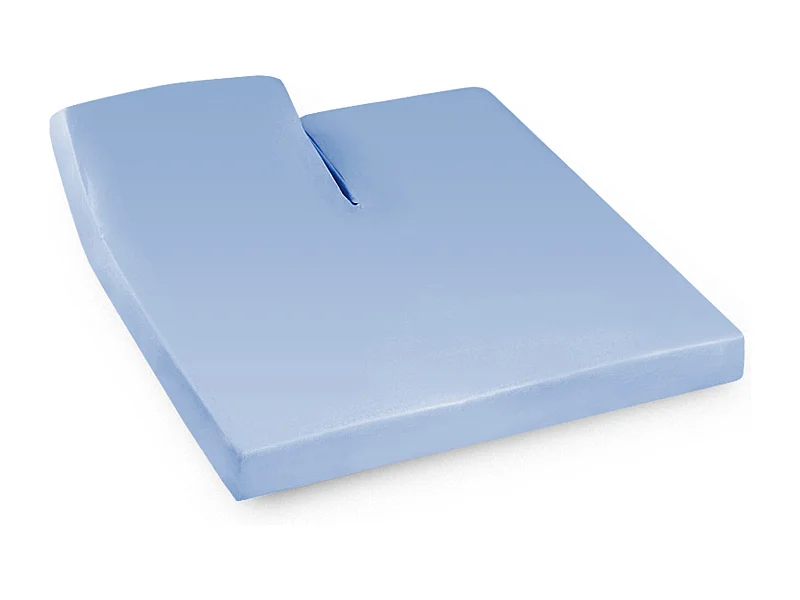 Drap housse relaxation uni 2x100x200 cm coton ALTO Belle ile TR Tête relevable uniquement