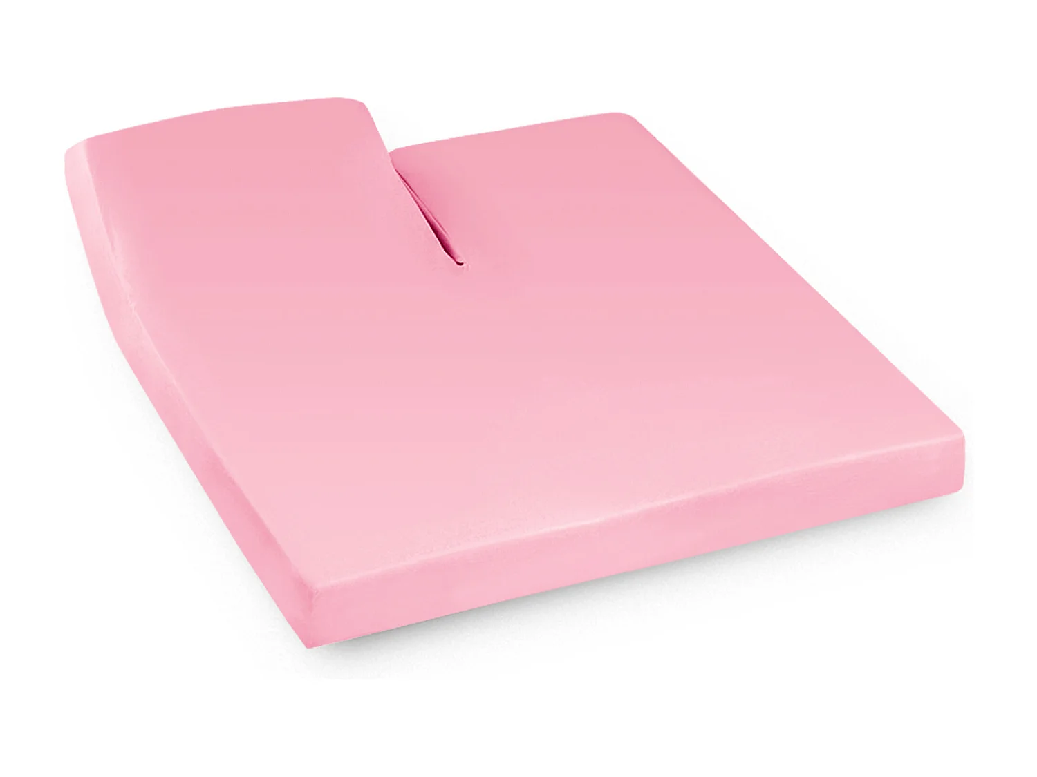 Drap housse relaxation uni 2x90x220 cm coton ALTO Macaron TR Tête relevable uniquement