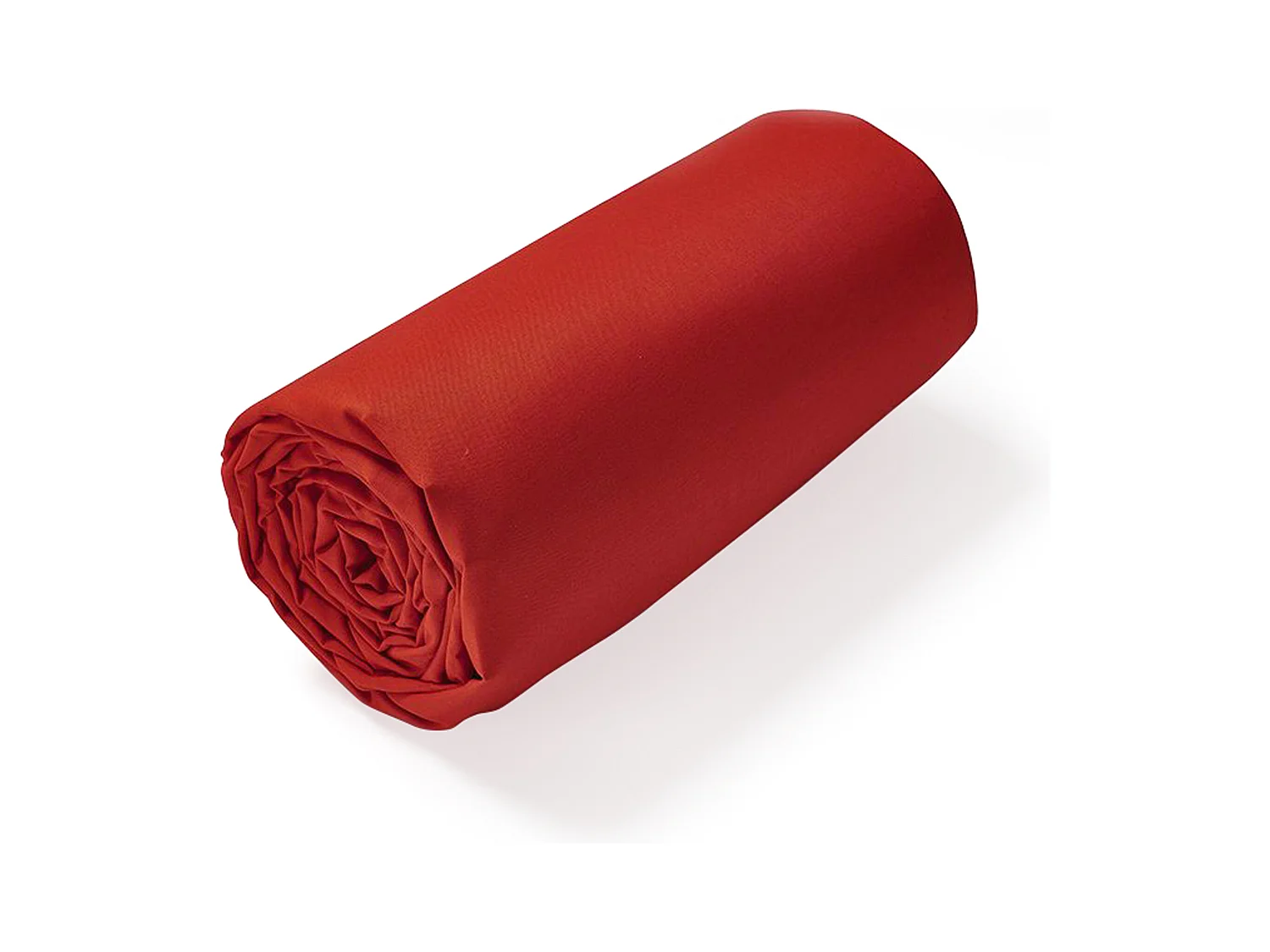 Drap housse relaxation uni 2x90x200 cm coton ALTO orange Baie de Goji TPR Tête et pied relevable