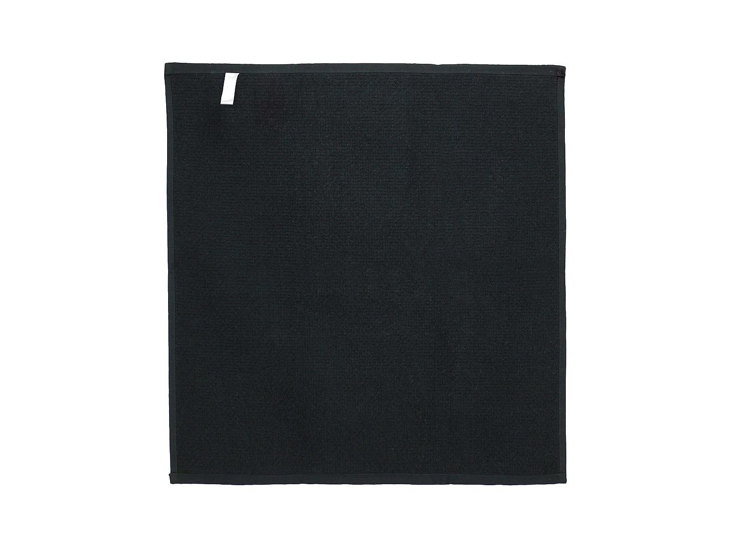 Lot de 2 torchons de cuisine 50x50 cm nid d'abeille PURE KITCHEN WAFFLE Noir