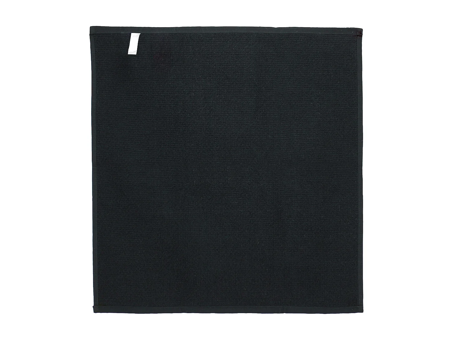 Lot de 2 torchons de cuisine 50x50 cm nid d'abeille PURE KITCHEN WAFFLE Noir