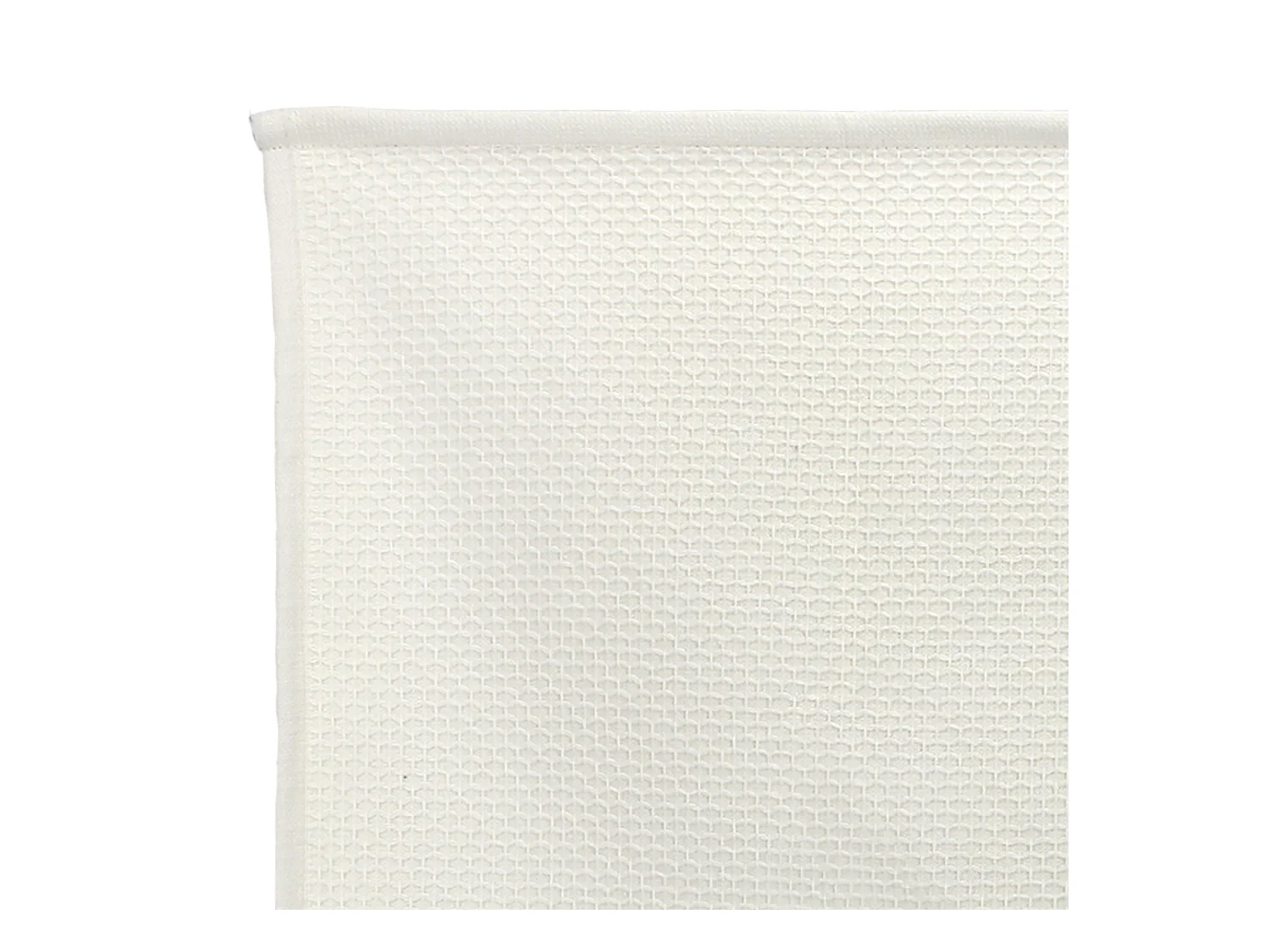 Lot de 2 torchons de cuisine 50x50 cm nid d'abeille PURE KITCHEN WAFFLE Ivoire