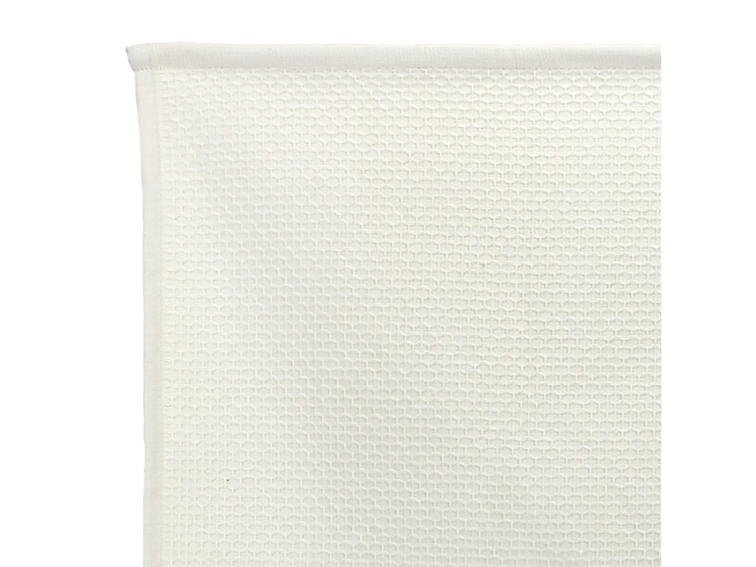 Lot de 2 torchons de cuisine 50x50 cm nid d'abeille PURE KITCHEN WAFFLE Ivoire