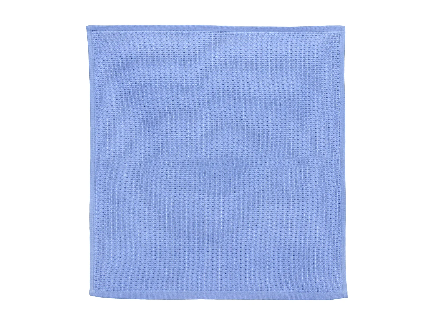 Lot de 2 torchons de cuisine 50x50 cm nid d'abeille PURE KITCHEN WAFFLE Bleu mer