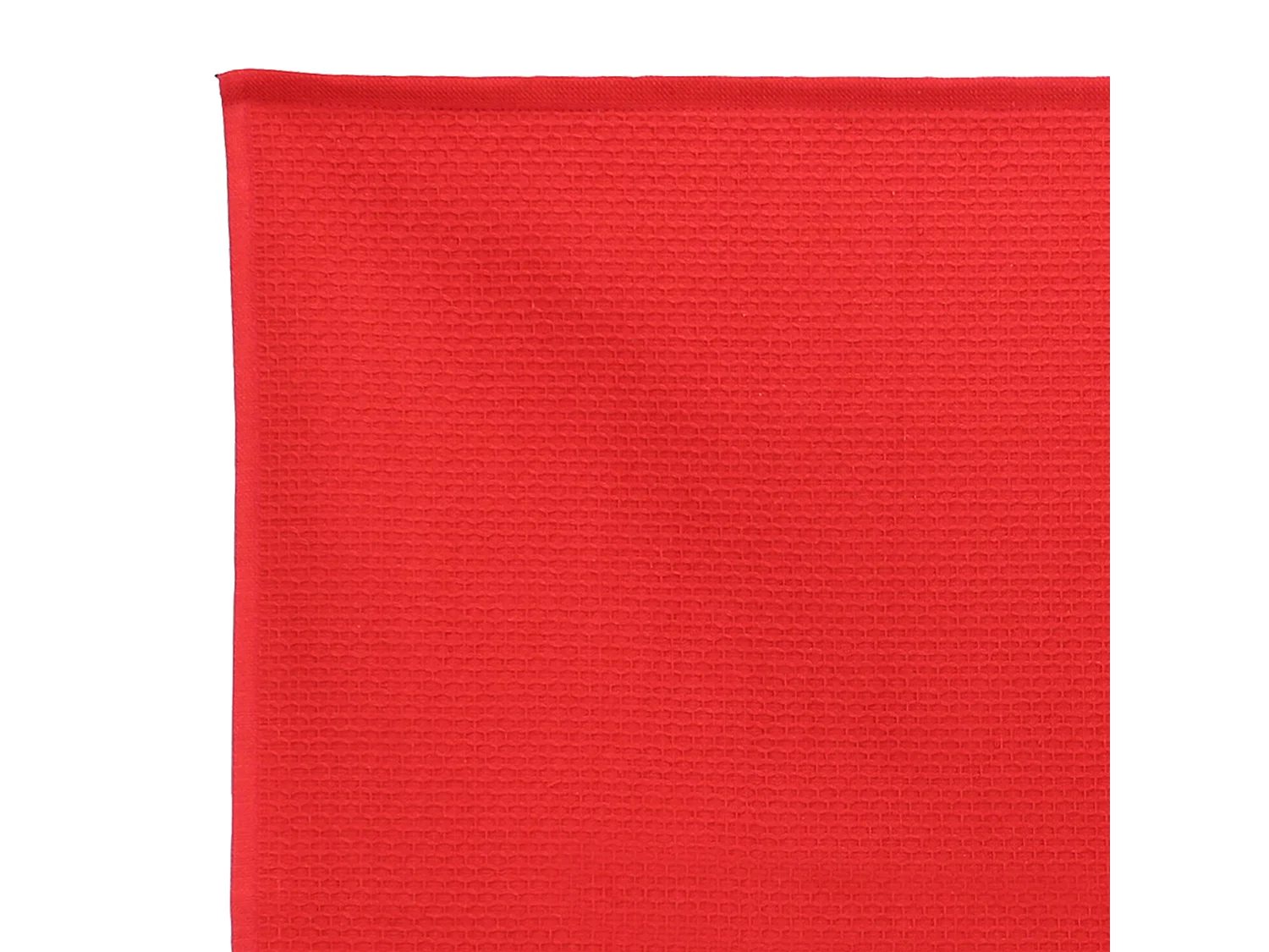 Lot de 2 torchons de cuisine 50x50 cm nid d'abeille PURE KITCHEN WAFFLE Rouge