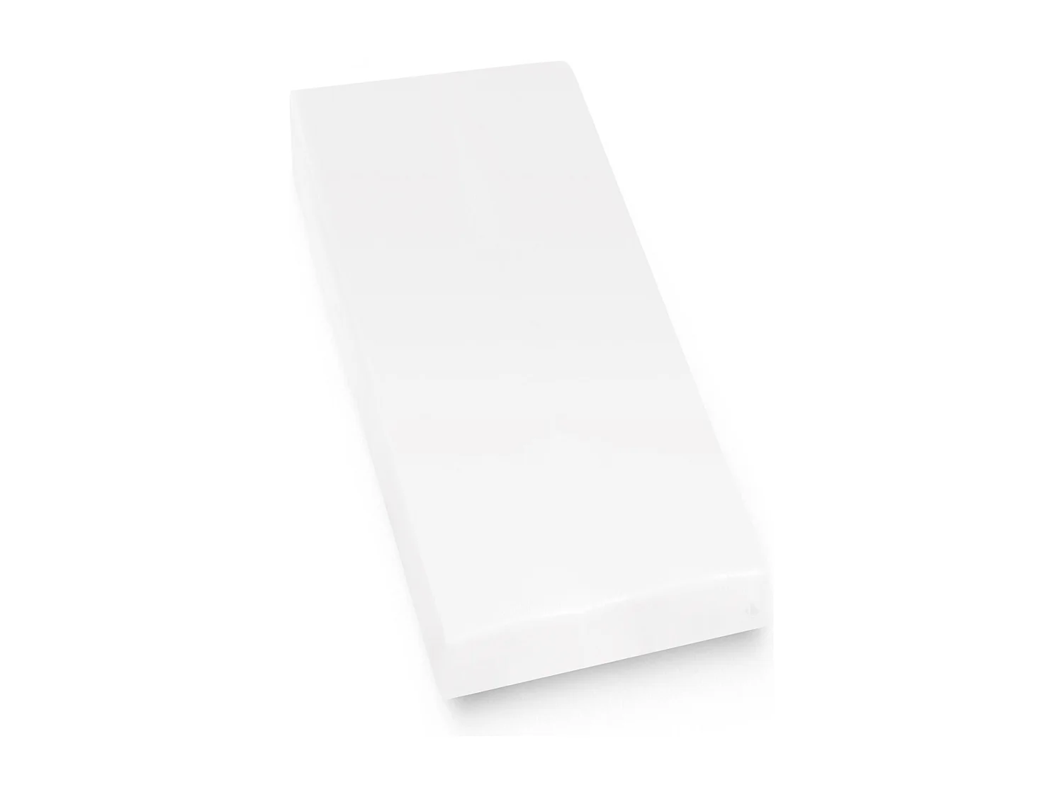 Protège matelas imperméable ARNON 80x190 cm bonnet 40 cm molleton coton contrecollé polyuréthane