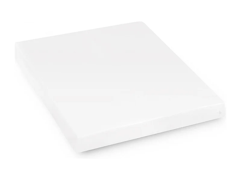 Protège matelas imperméable 210x210 cm bonnet 23cm ARNON molleton coton contrecollé polyuréthane