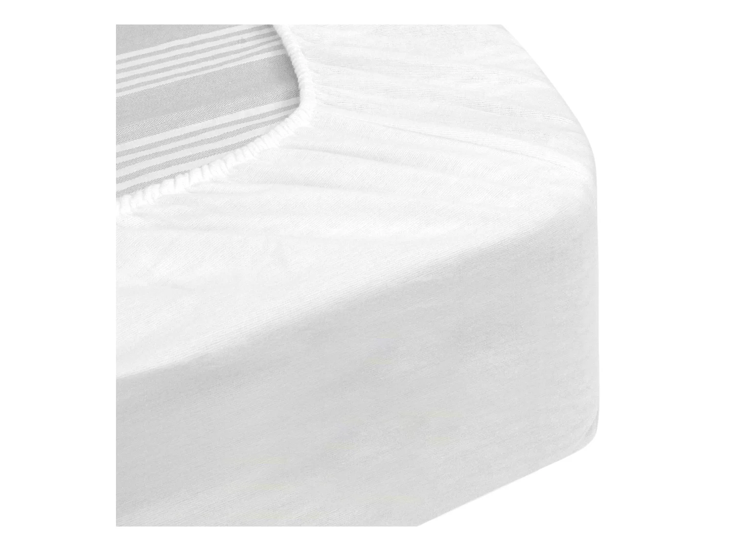 Protège matelas imperméable 80x190 cm bonnet 23cm ARNON molleton coton contrecollé polyuréthane