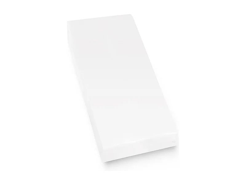 Protège matelas imperméable ARNON 80x190 cm bonnet 23 cm molleton coton contrecollé polyuréthane