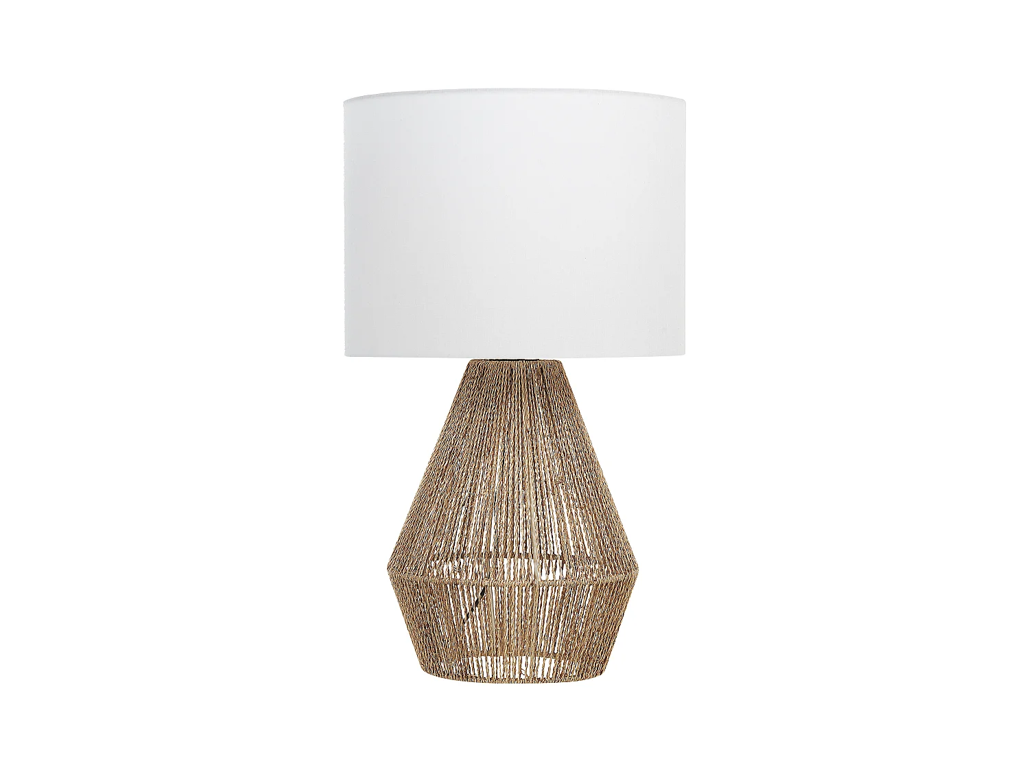 Lampe à poser MALEWA Corde en papier Naturel