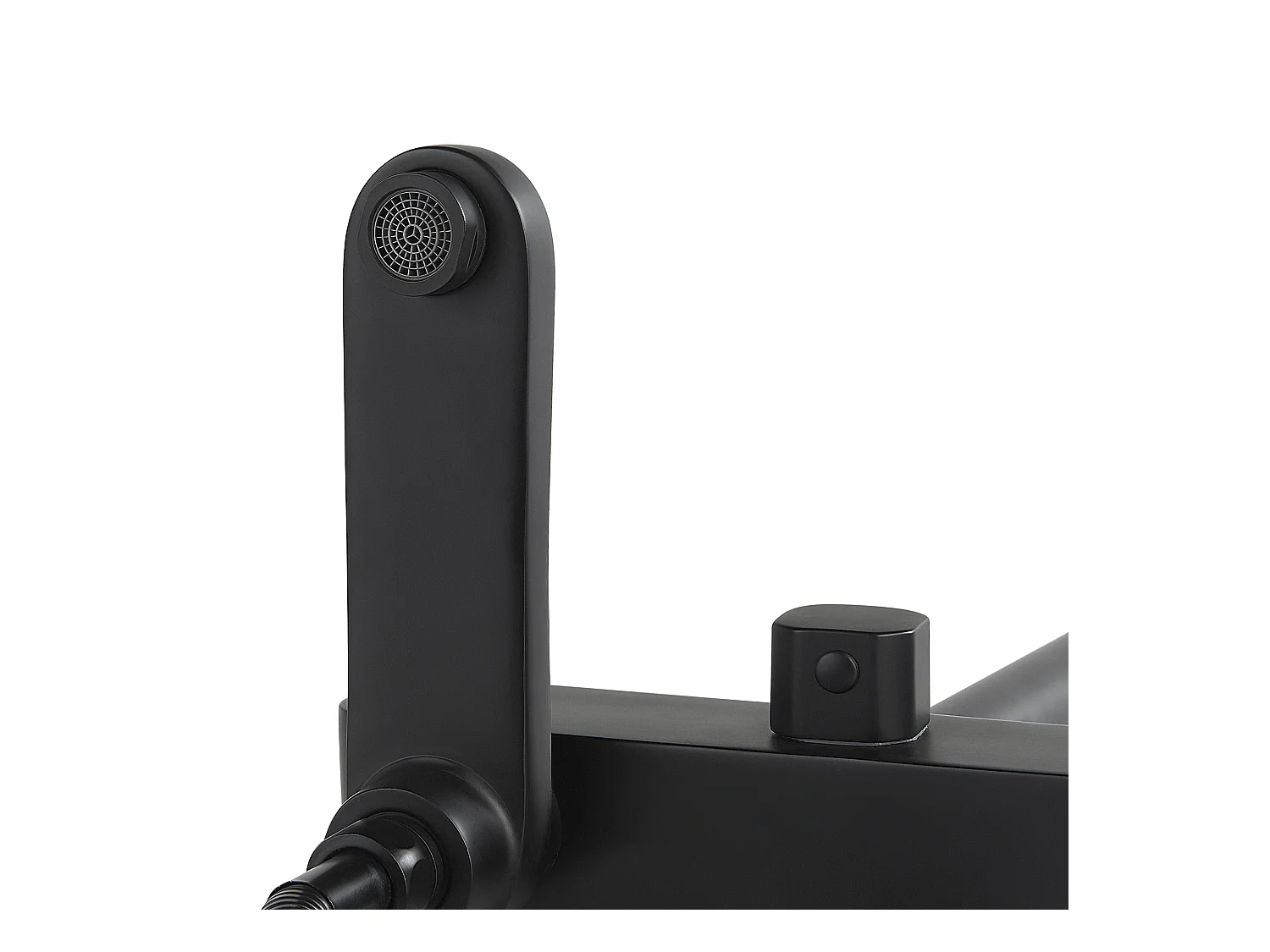 Columna de ducha con efecto lluvia GURARA Negro