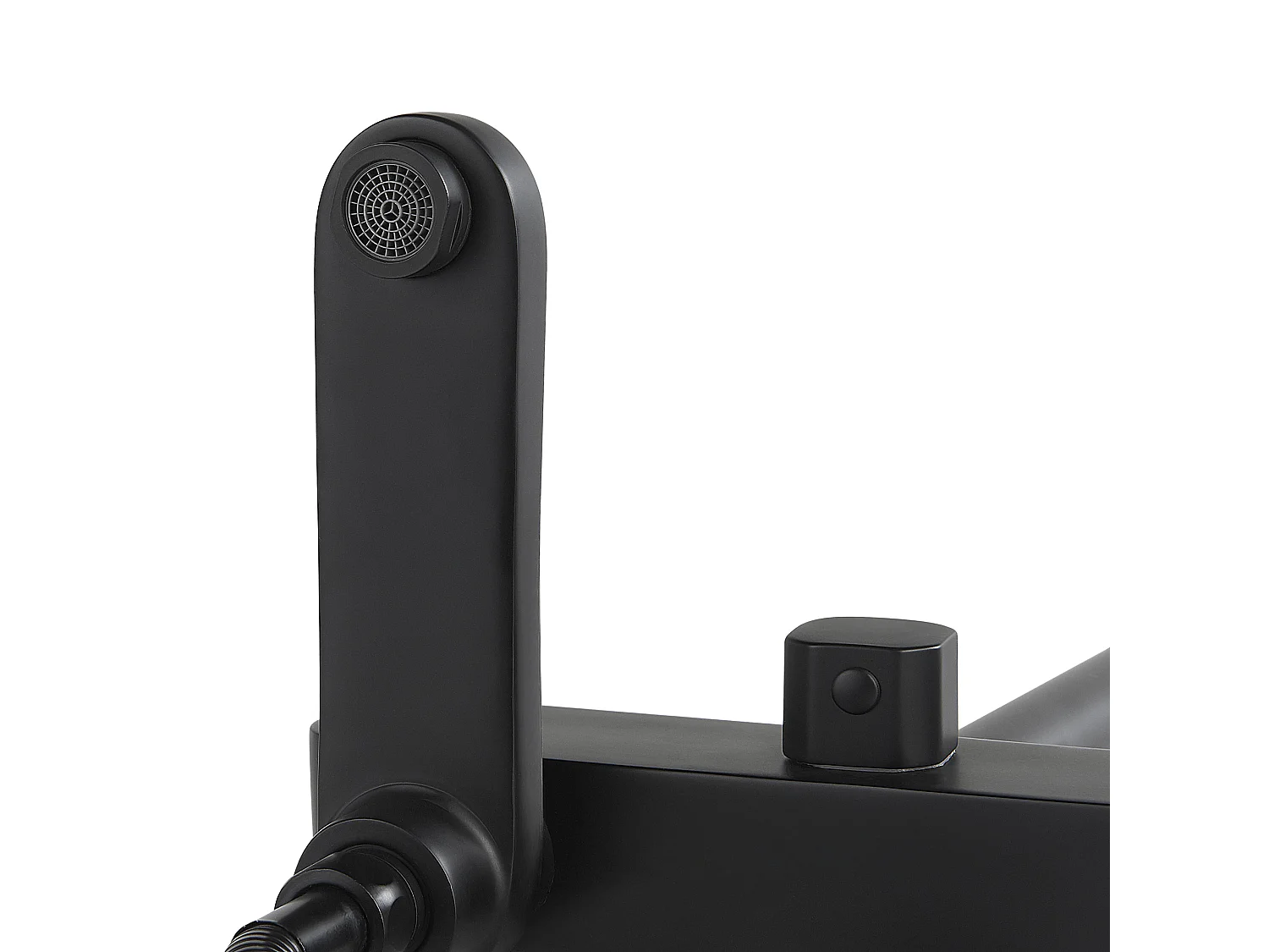 Ensemble de douche avec mitigeur et douche de pluie GURARA Noir