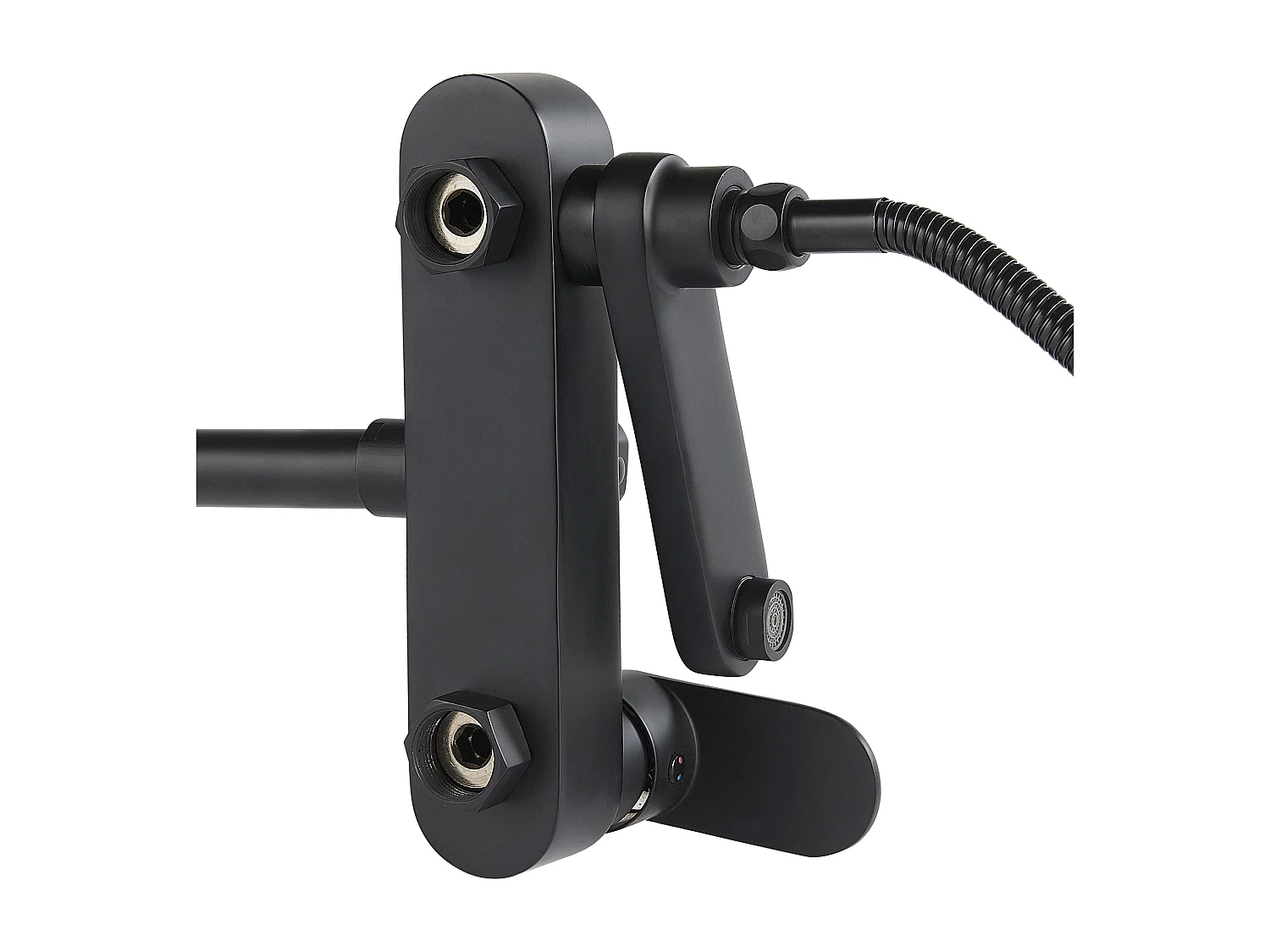 Ensemble de douche avec mitigeur et douche de pluie GURARA Noir