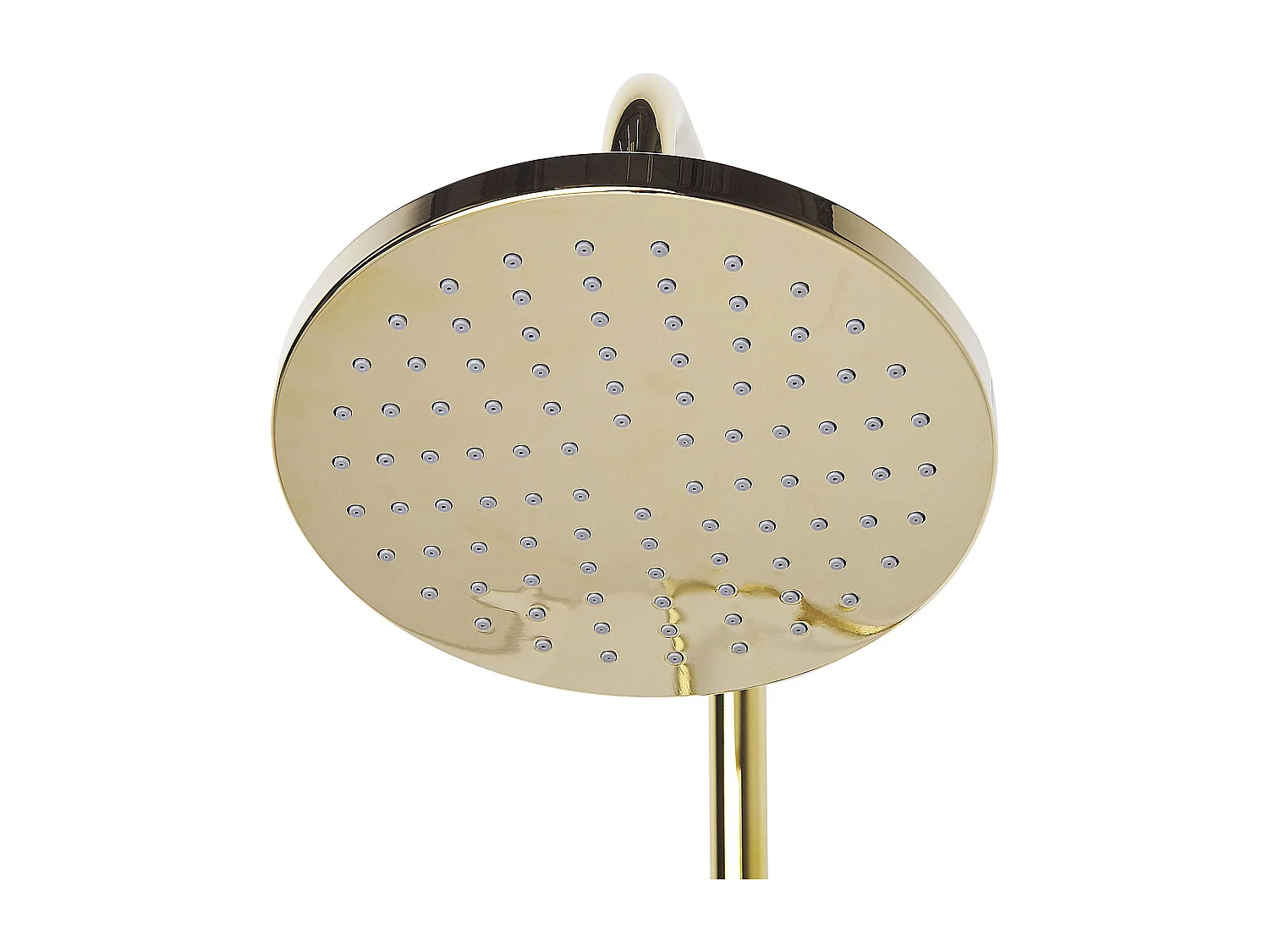 Ensemble de douche avec mitigeur et douche de pluie GURARA Doré