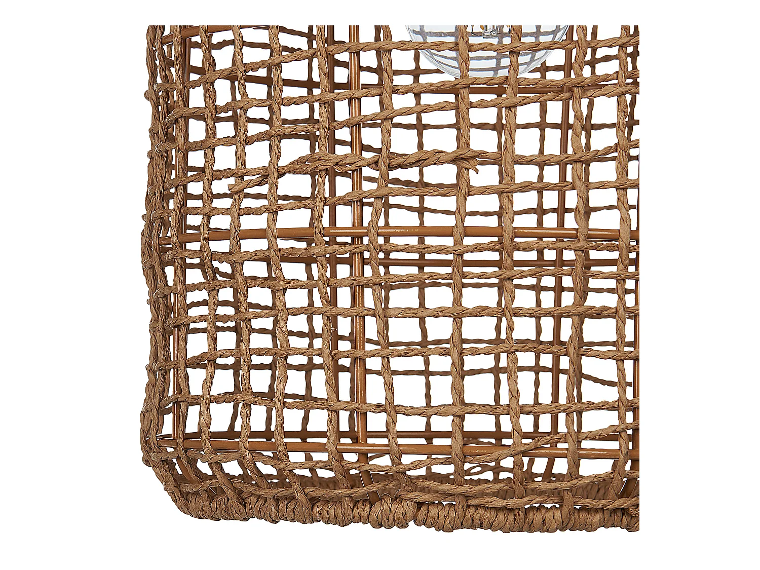 Hanglamp LUCITE Papier touw Natuurlijk