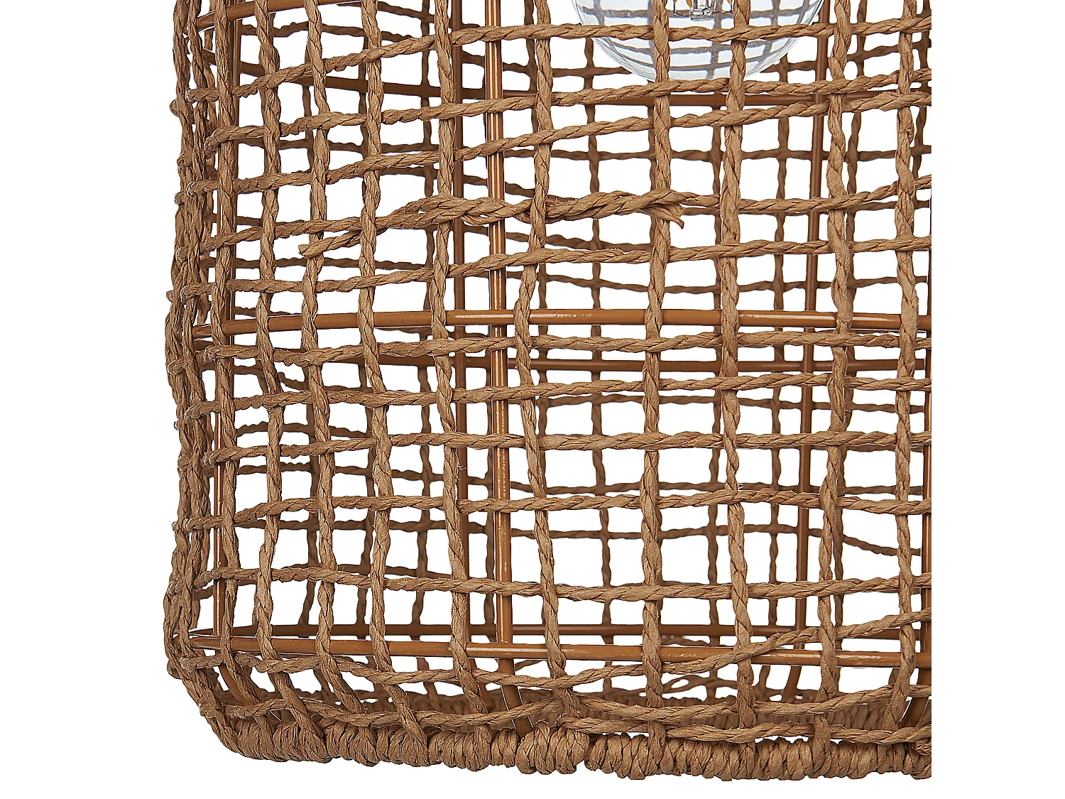 Hanglamp LUCITE Papier touw Natuurlijk