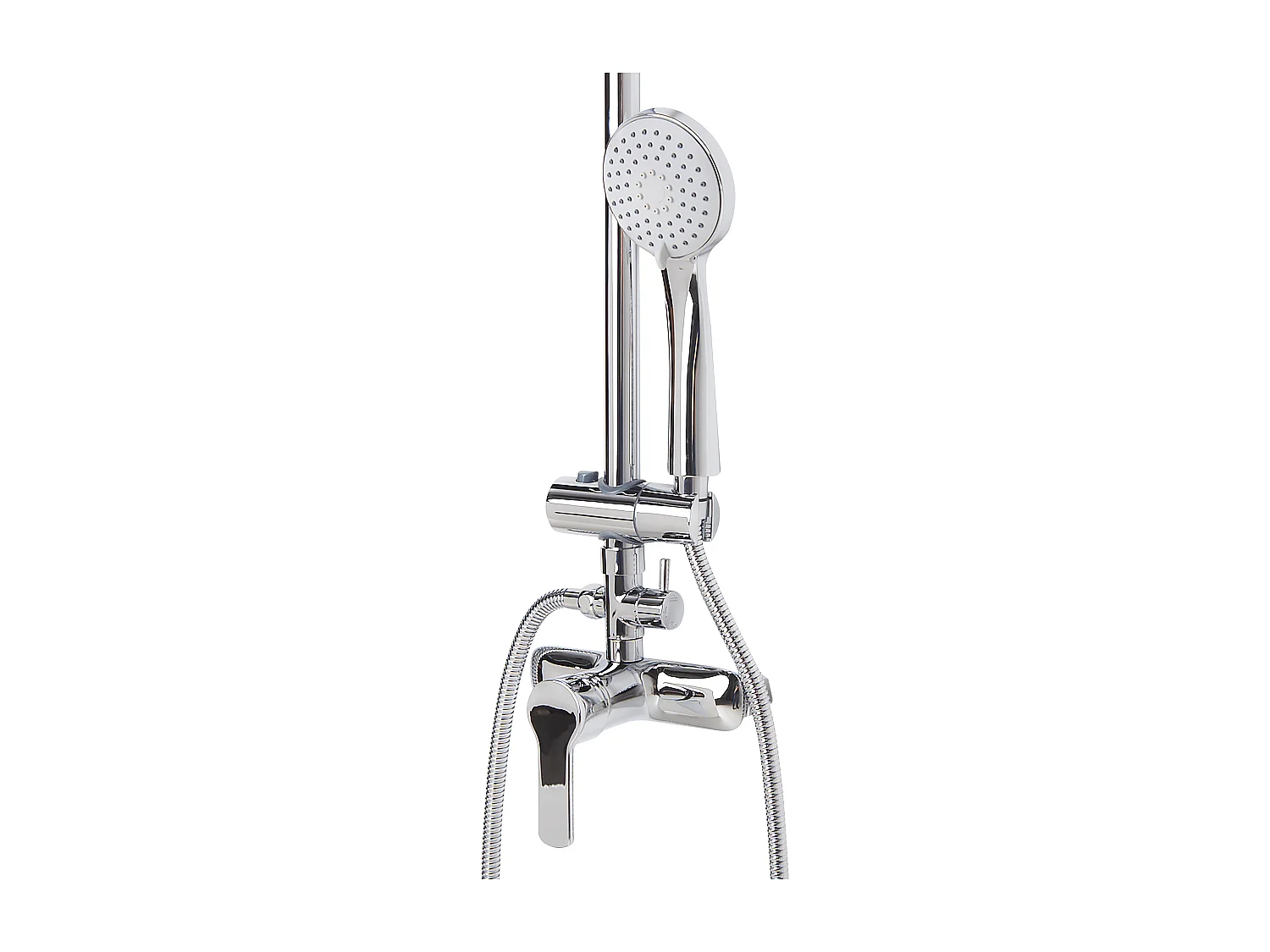 Columna de ducha con efecto lluvia TINKISSO Plateado