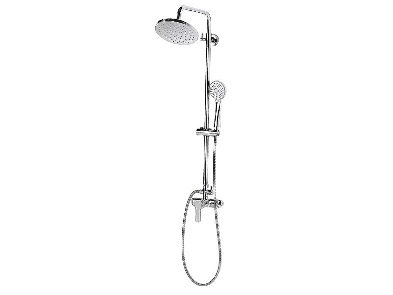 Douchemengkraan met regendouche TINKISSO Zilver