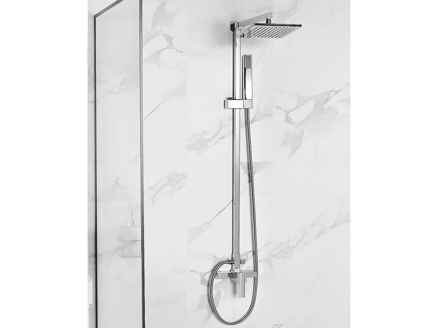 Doucheset zilver TAGBO