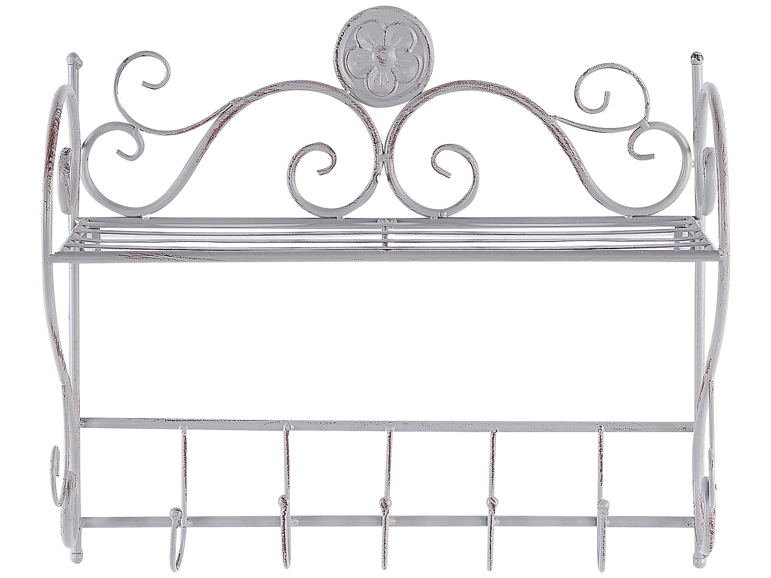 Étagère murale OSORNO Métal Gris