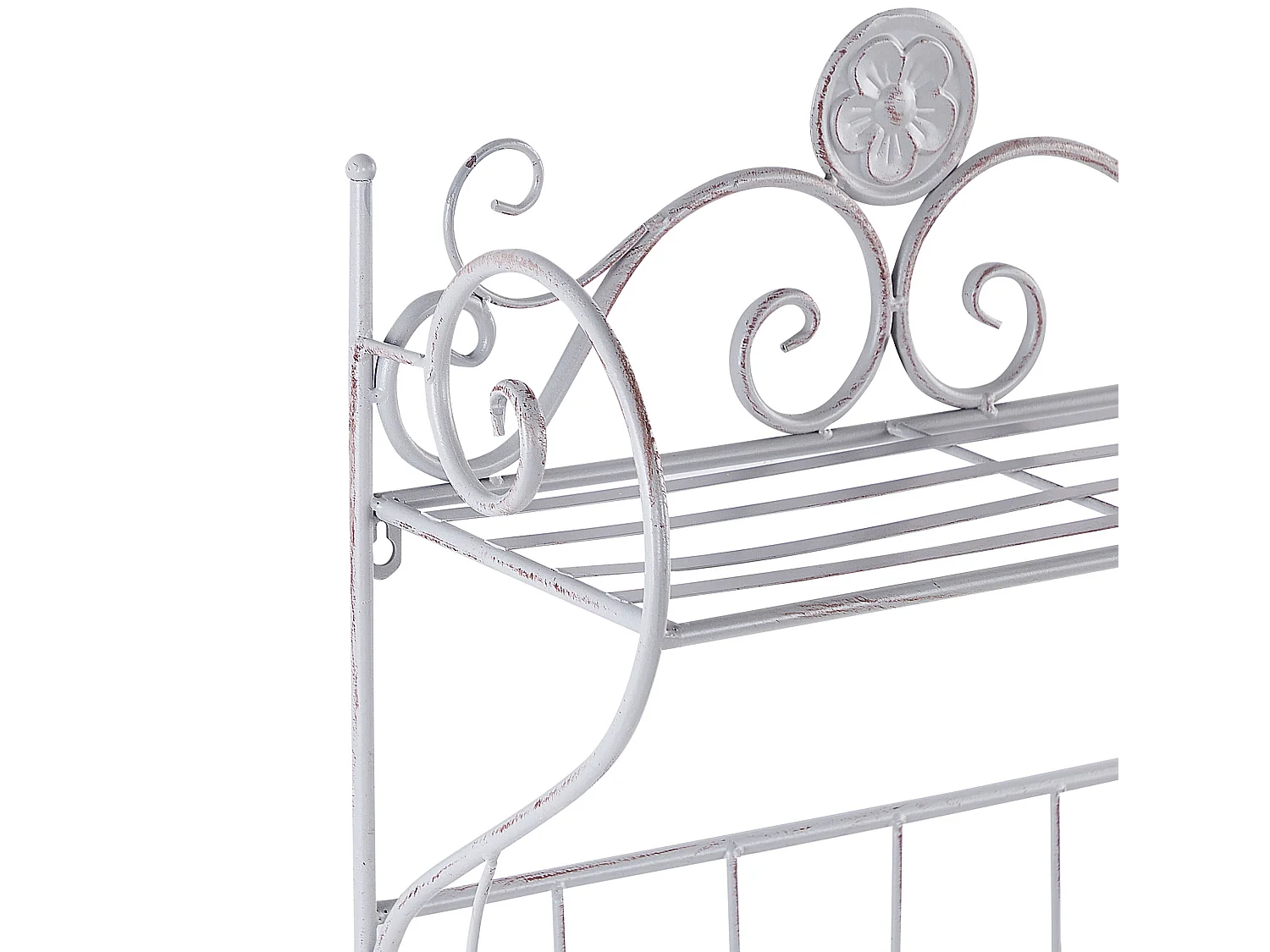 Wandplank OSORNO Metaal Grijs